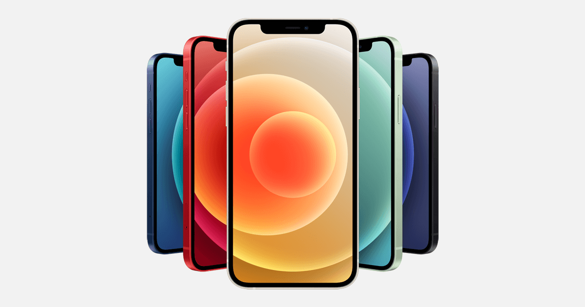 iPhone 12 năm màu sắc